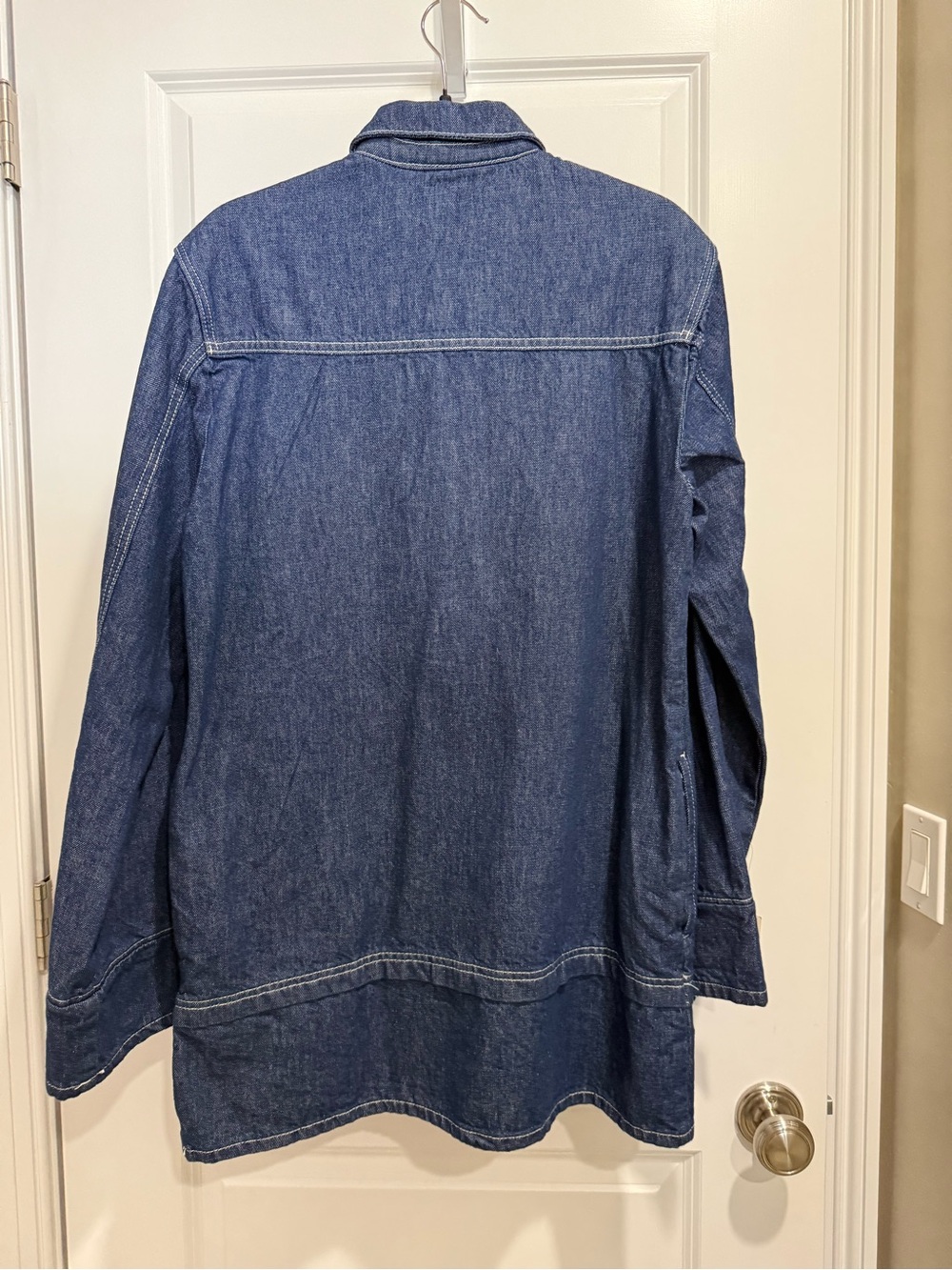 Pilco Denim Mini Shift Dress - Picture 4 of 4